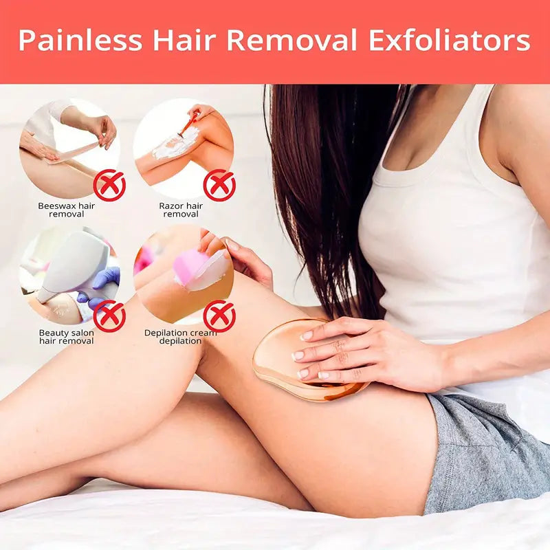 Nano Glass Painless Hair Remover for Men and Women