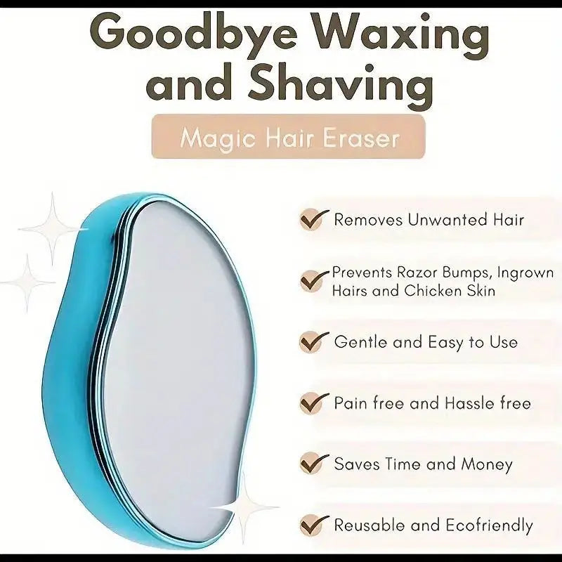 Nano Glass Painless Hair Remover for Men and Women