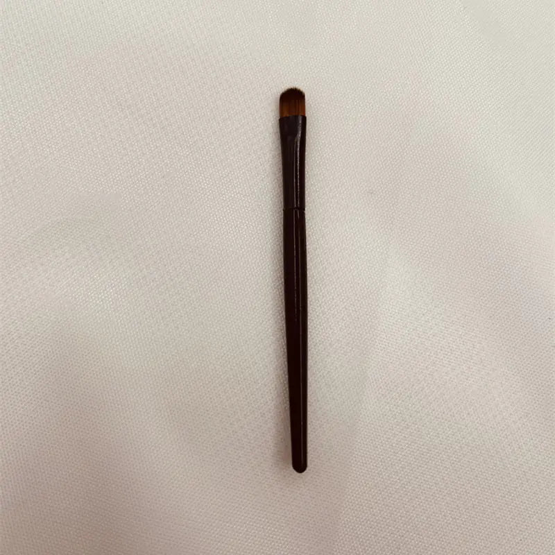 Black Round Head Eyeshadow Brush - Multi-Color Makeup Tool